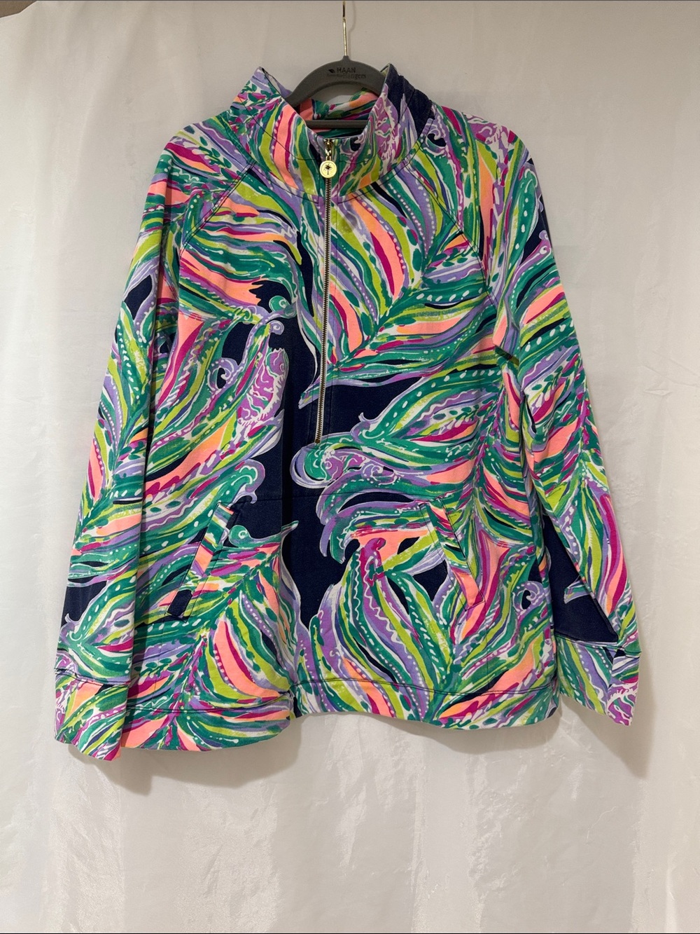 Lilly Pulitzer XL Skipper Popover Jacket